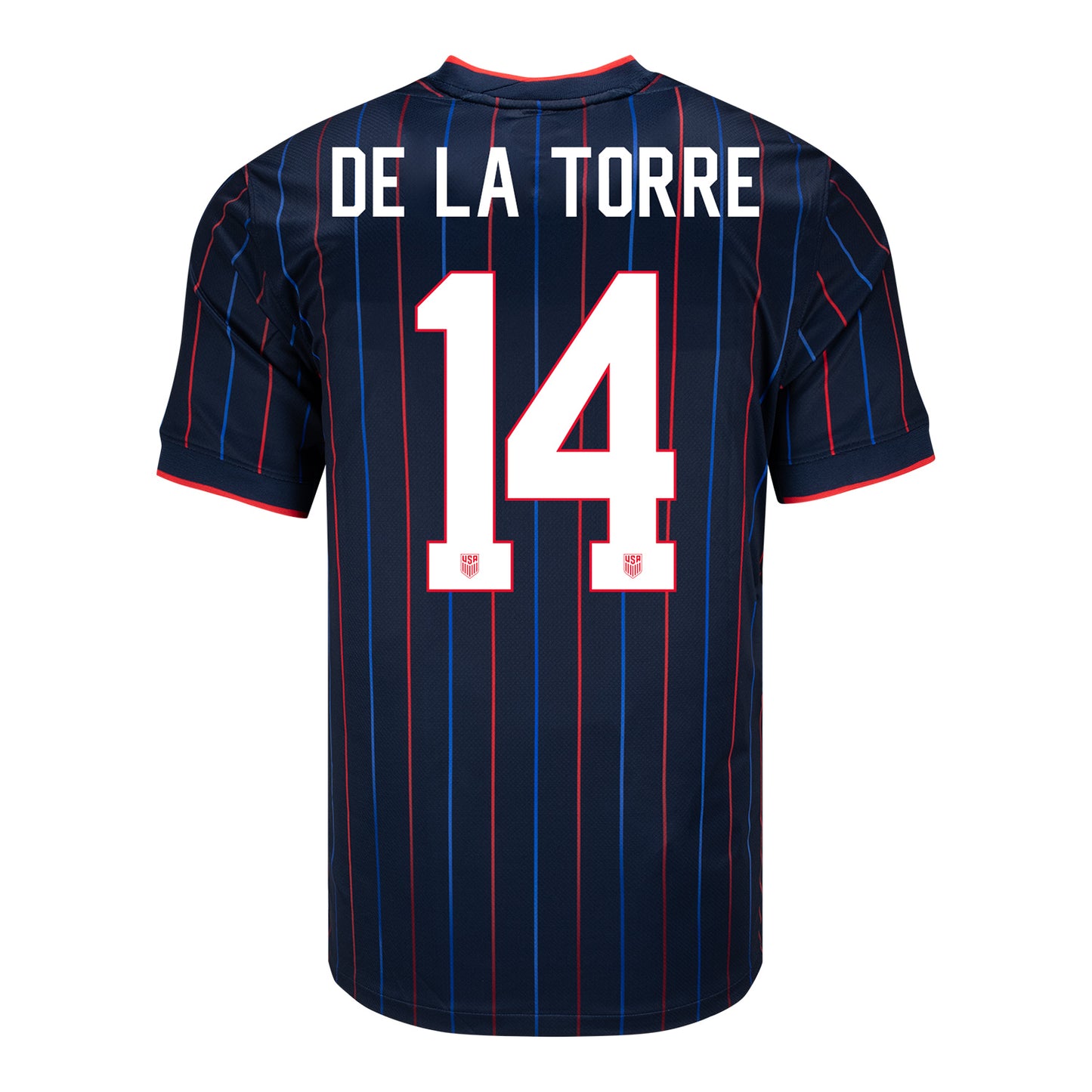 Men's Nike USMNT 2025 Personalized Heartbeat Away Stadium Jersey