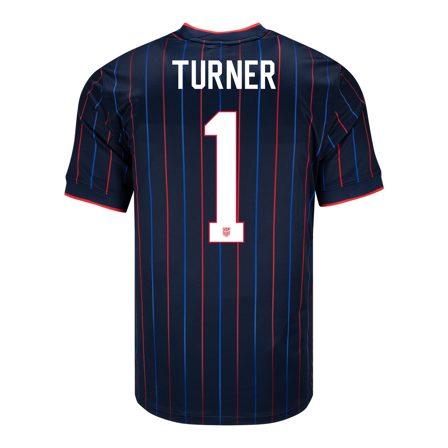 Men's Nike USMNT 2025 Personalized Heartbeat Away Stadium Jersey