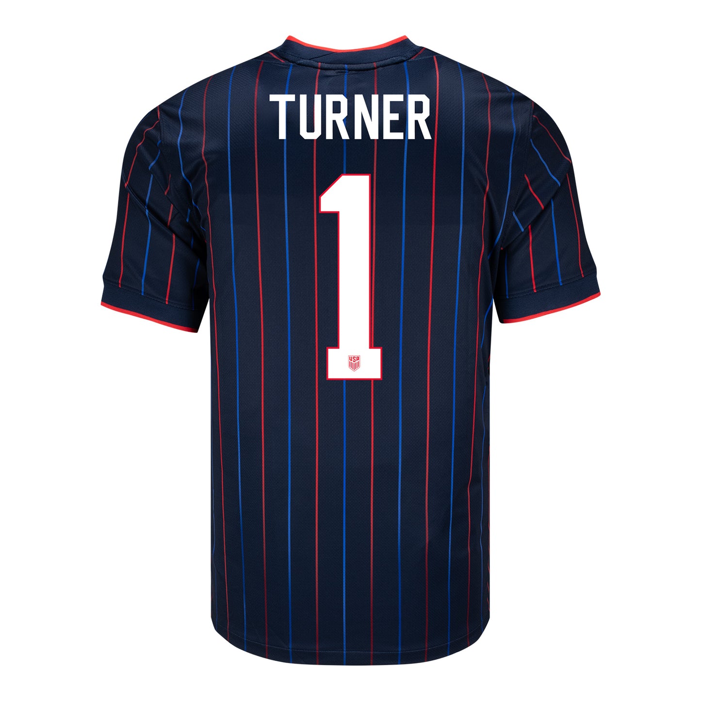 Men's Nike USMNT 2025 Personalized Heartbeat Away Stadium Jersey