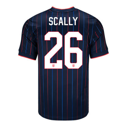 Men's Nike USMNT 2025 Personalized Heartbeat Away Stadium Jersey