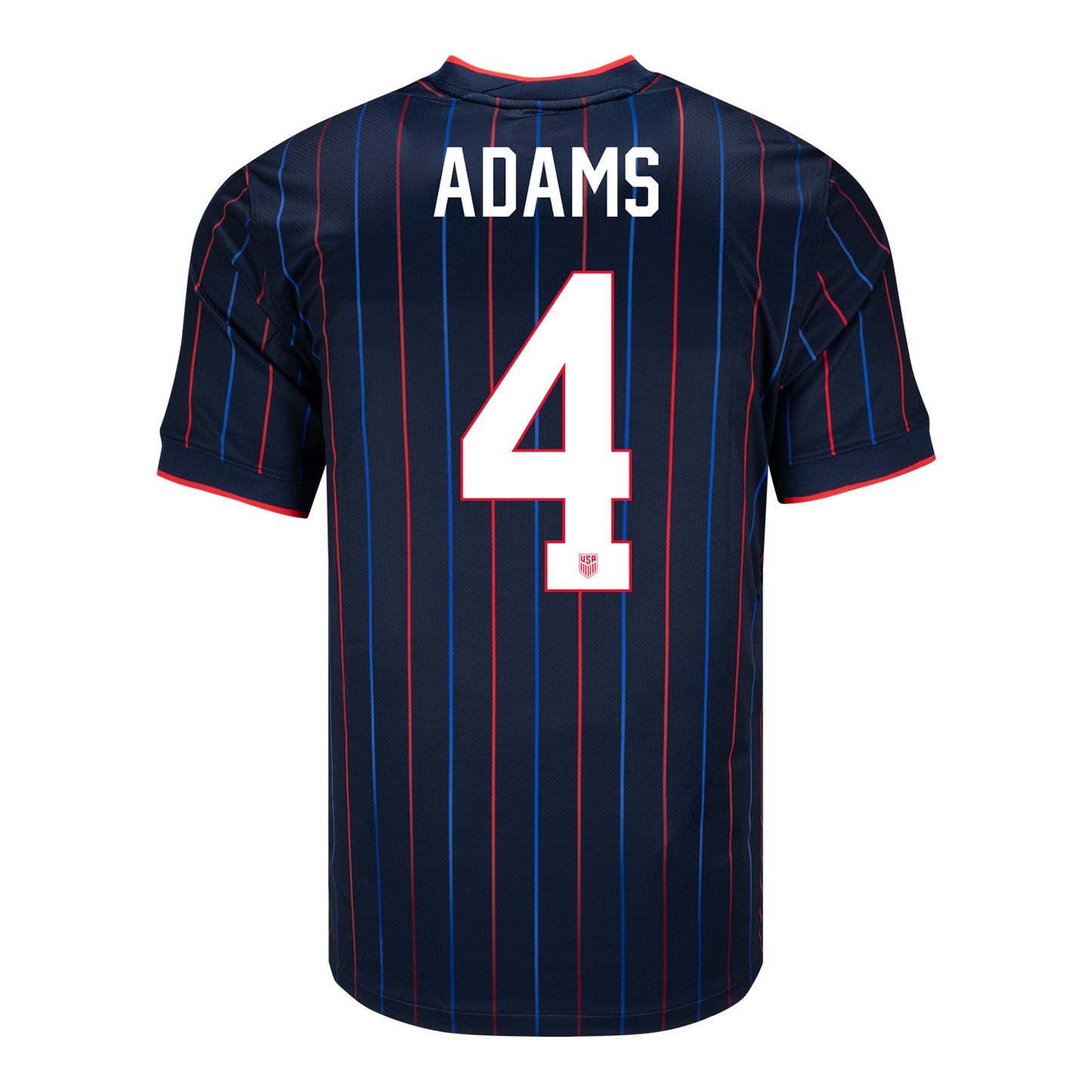 Men's Nike USMNT 2025 Personalized Heartbeat Away Stadium Jersey