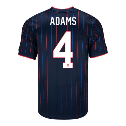 Men's Nike USMNT 2025 Personalized Heartbeat Away Stadium Jersey