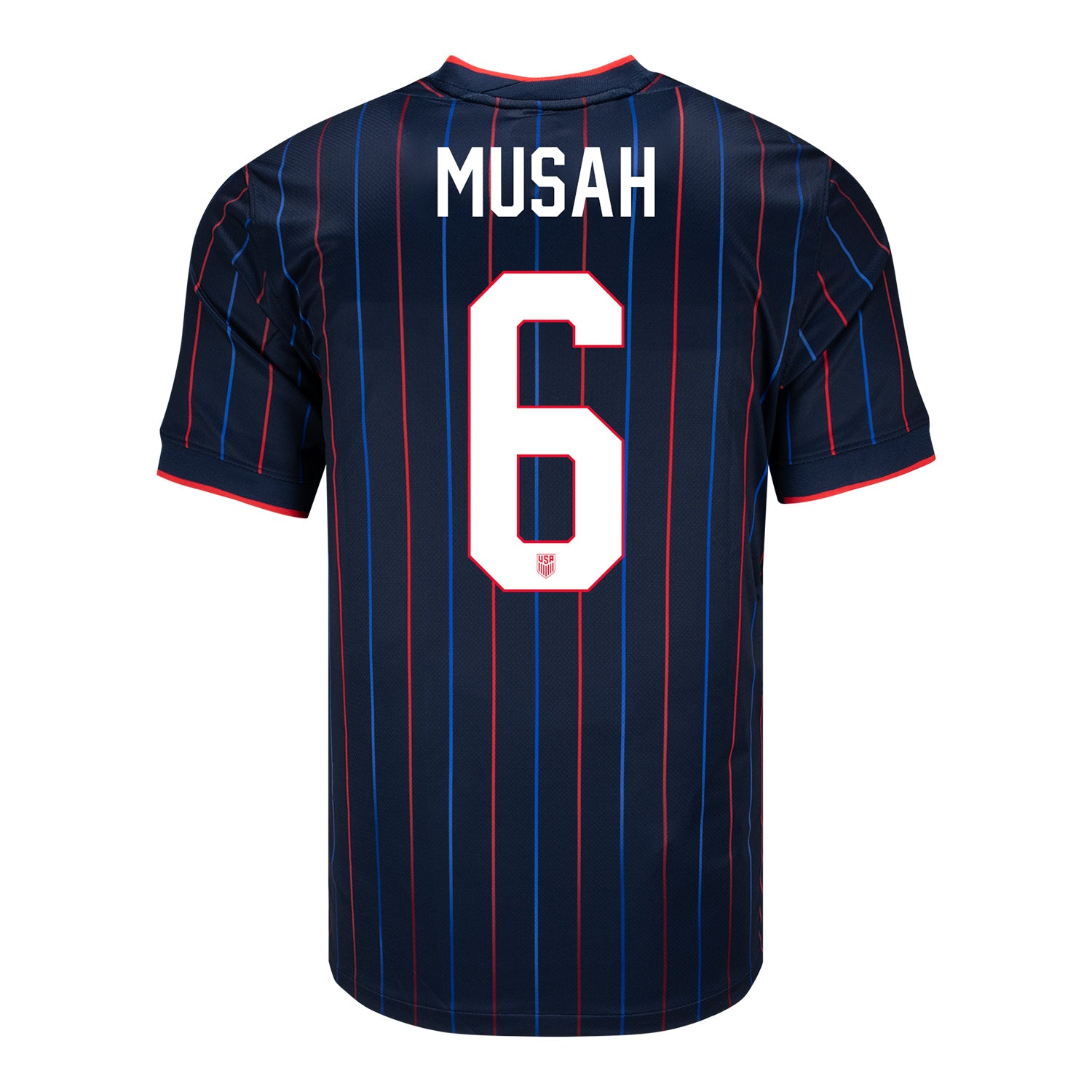 Men's Nike USMNT 2025 Personalized Heartbeat Away Stadium Jersey