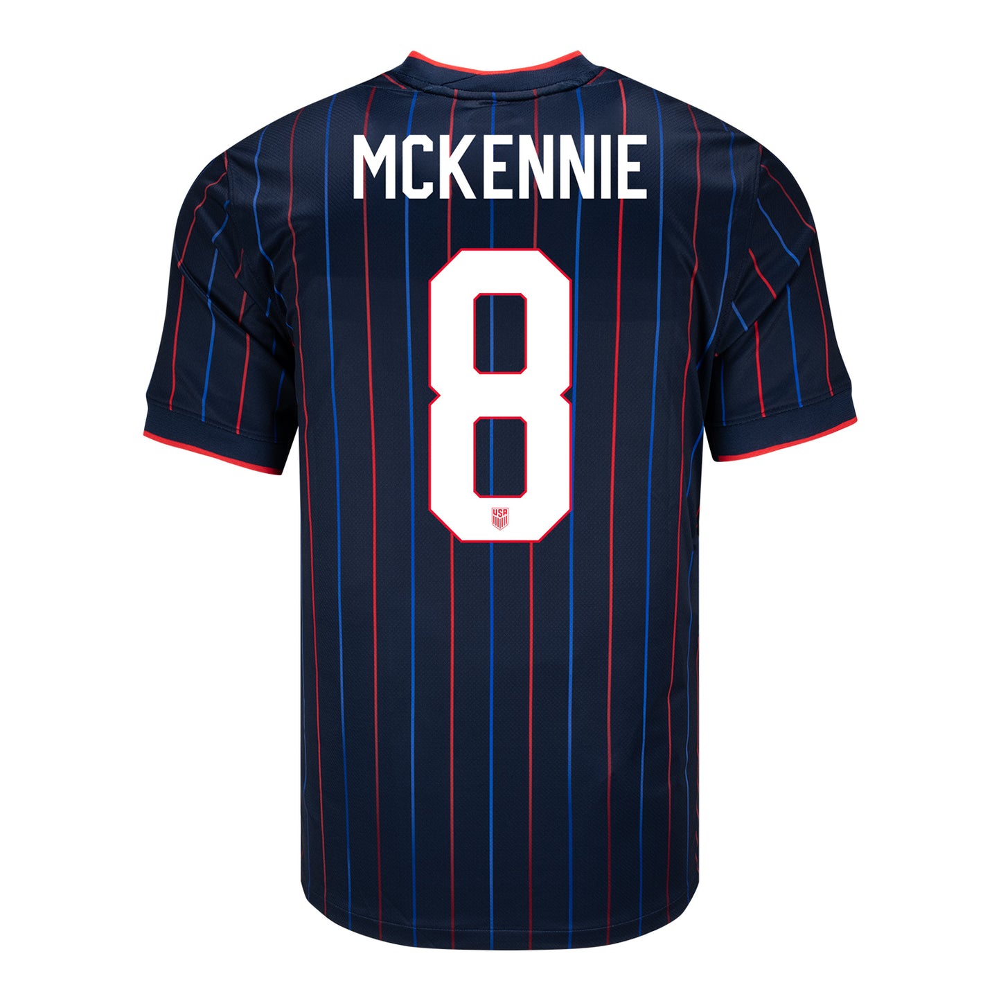 Men's Nike USMNT 2025 Personalized Heartbeat Away Stadium Jersey