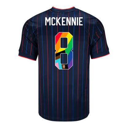 Men's Nike USMNT 2025 Pride Personalized Heartbeat Away Stadium Jersey