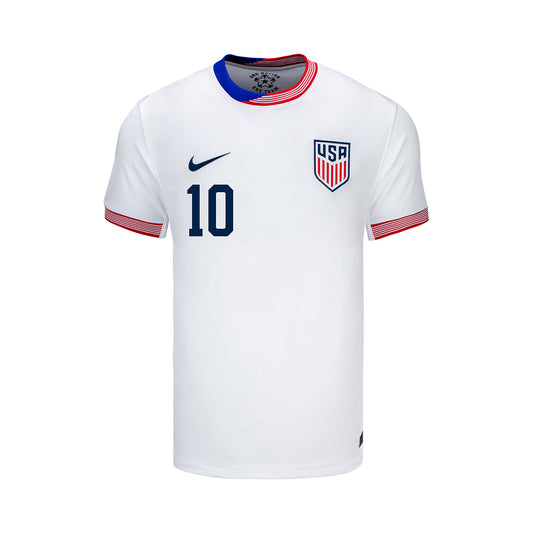 Youth Nike USMNT 2024 American Classic Home Pulisic 10 Stadium Jersey - Front View