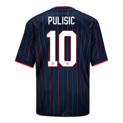 Youth Nike USMNT 2025 Personalized Heartbeat Away Stadium Jersey