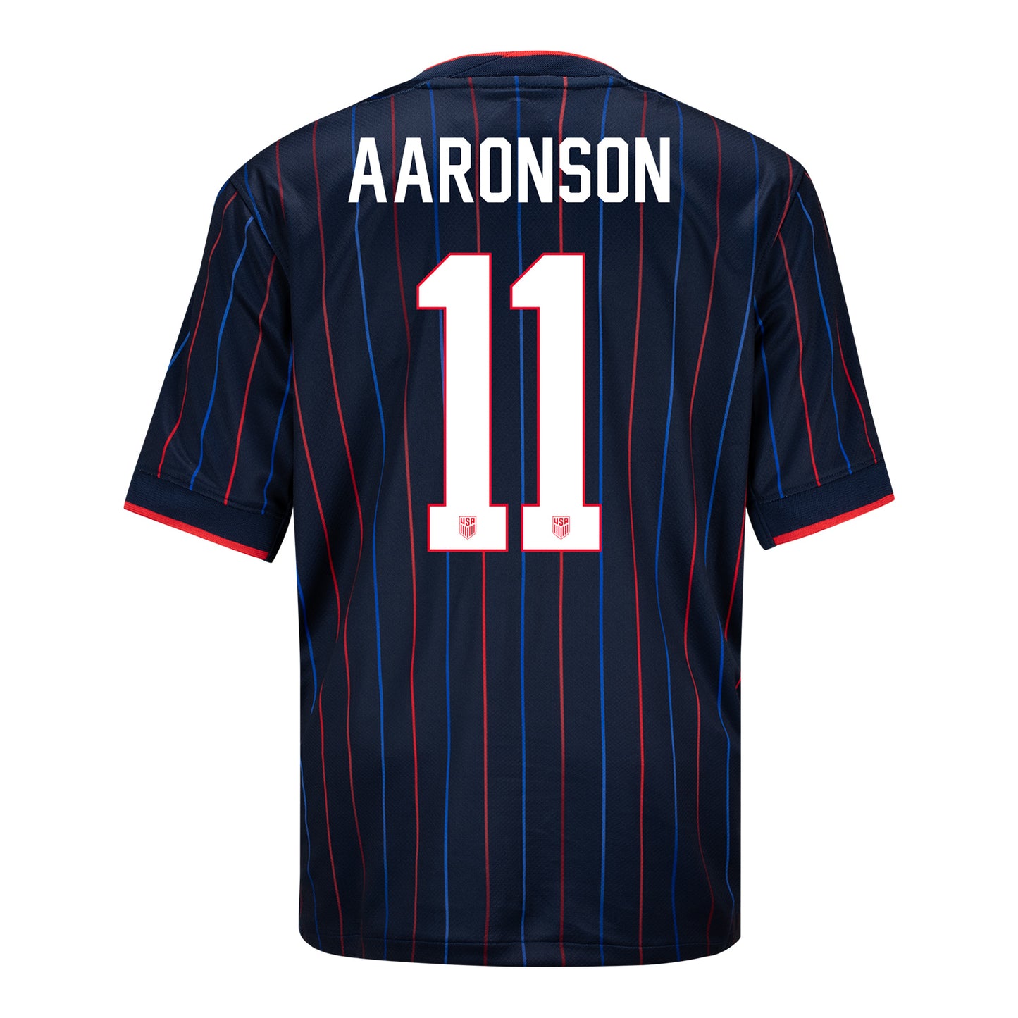 Youth Nike USMNT 2025 Personalized Heartbeat Away Stadium Jersey