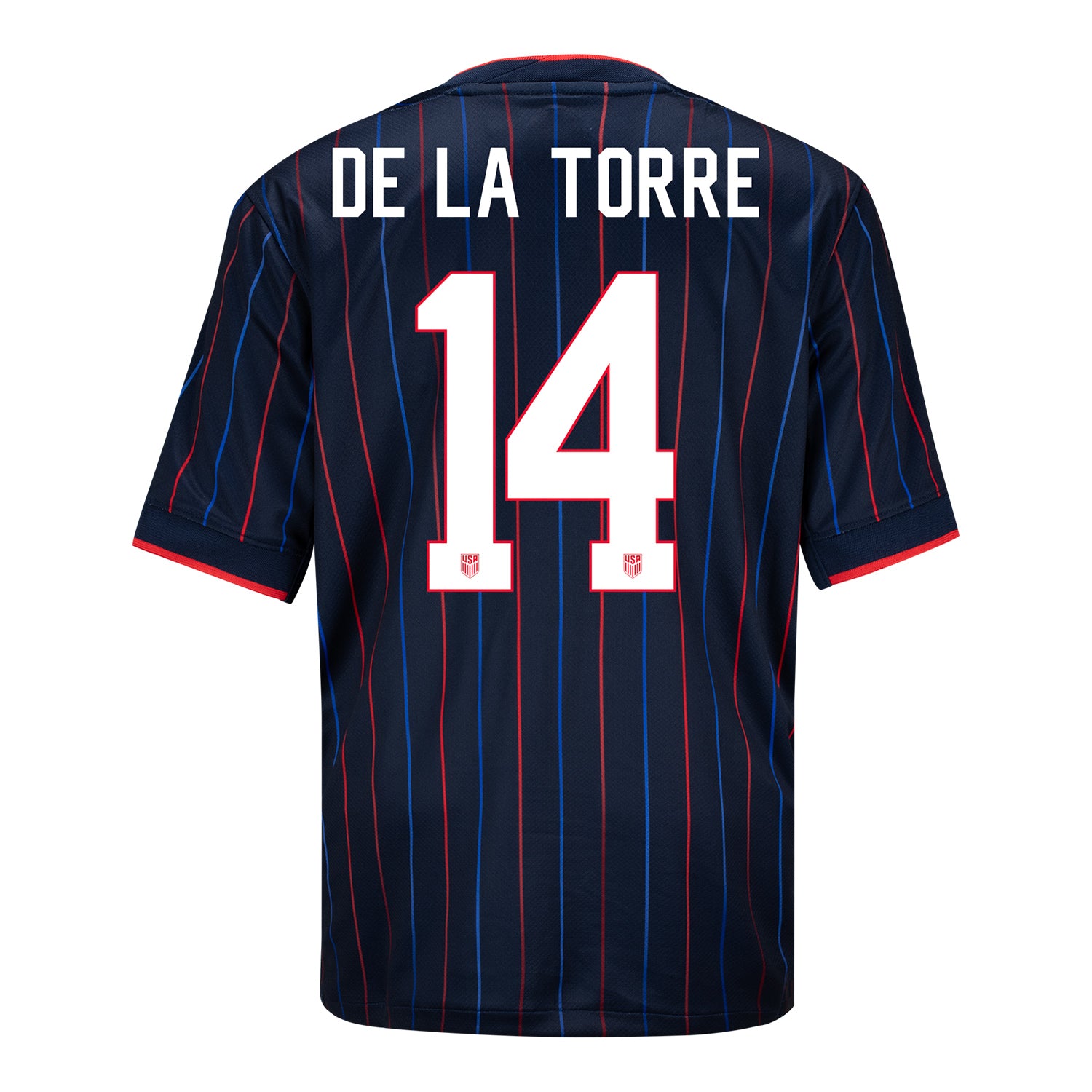 Youth Nike USMNT 2025 Personalized Heartbeat Away Stadium Jersey