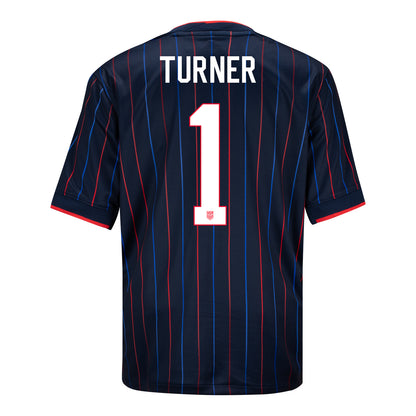 Youth Nike USMNT 2025 Personalized Heartbeat Away Stadium Jersey