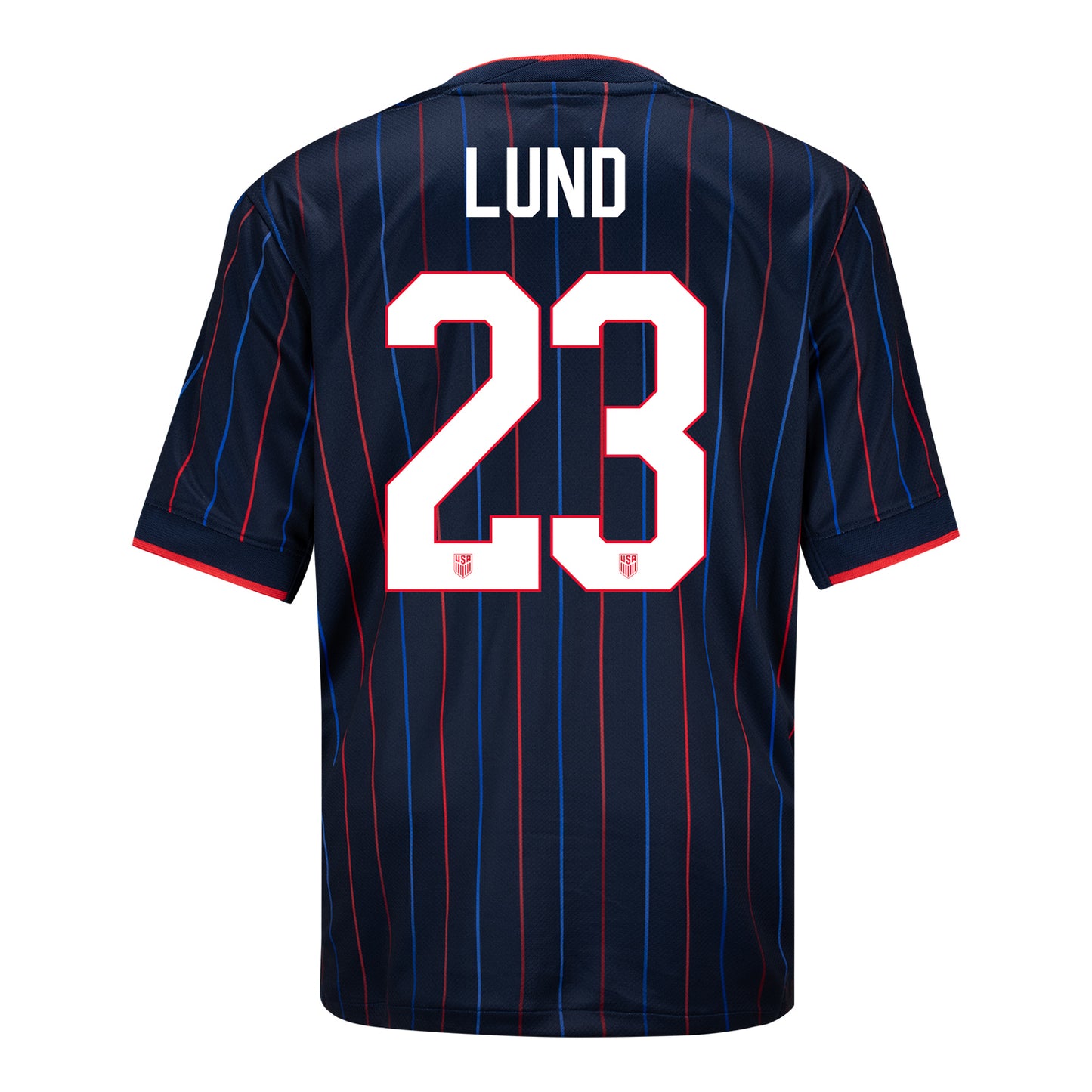 Youth Nike USMNT 2025 Personalized Heartbeat Away Stadium Jersey