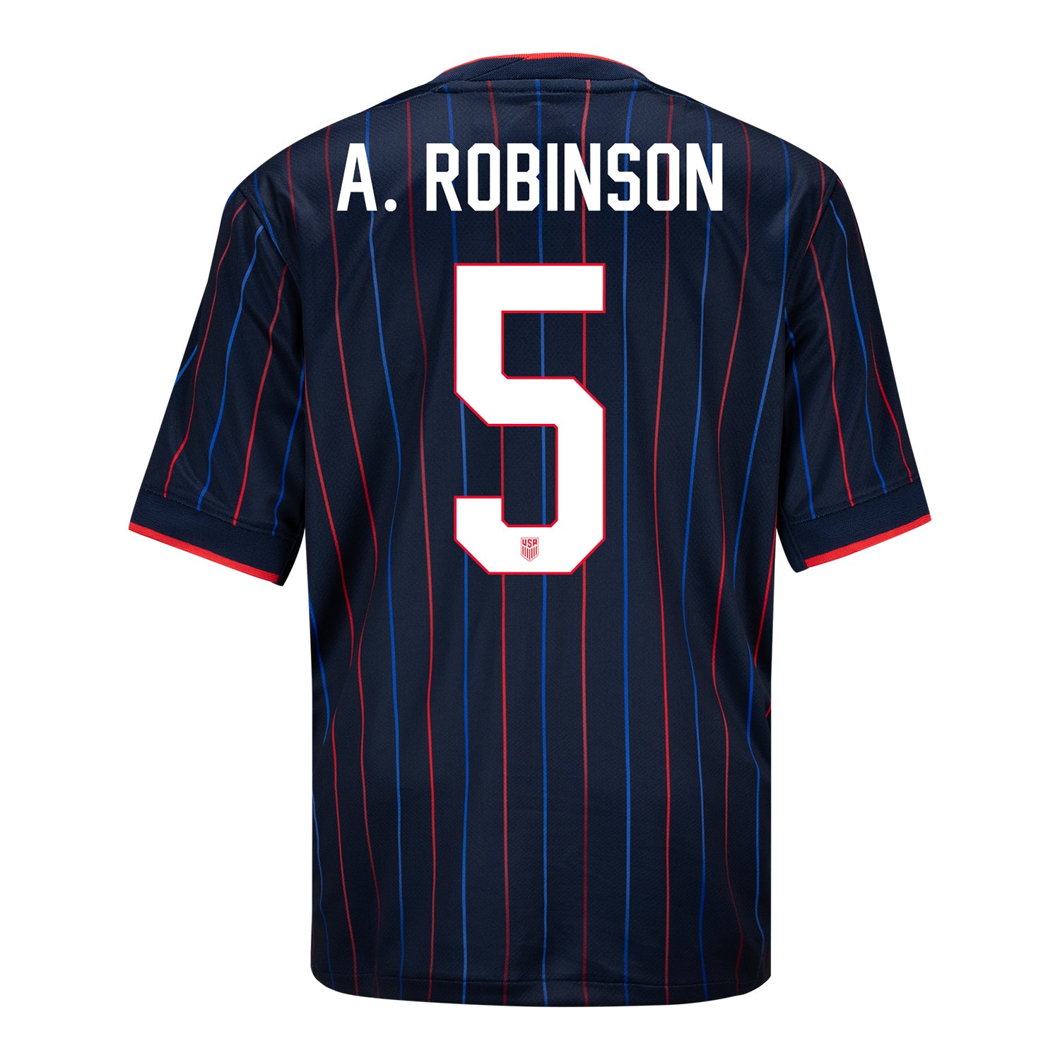 Youth Nike USMNT 2025 Personalized Heartbeat Away Stadium Jersey