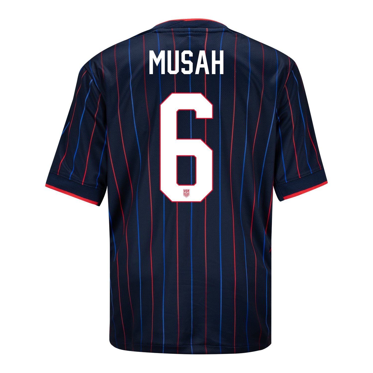 Youth Nike USMNT 2025 Personalized Heartbeat Away Stadium Jersey