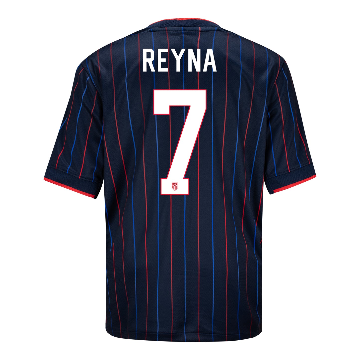 Youth Nike USMNT 2025 Personalized Heartbeat Away Stadium Jersey