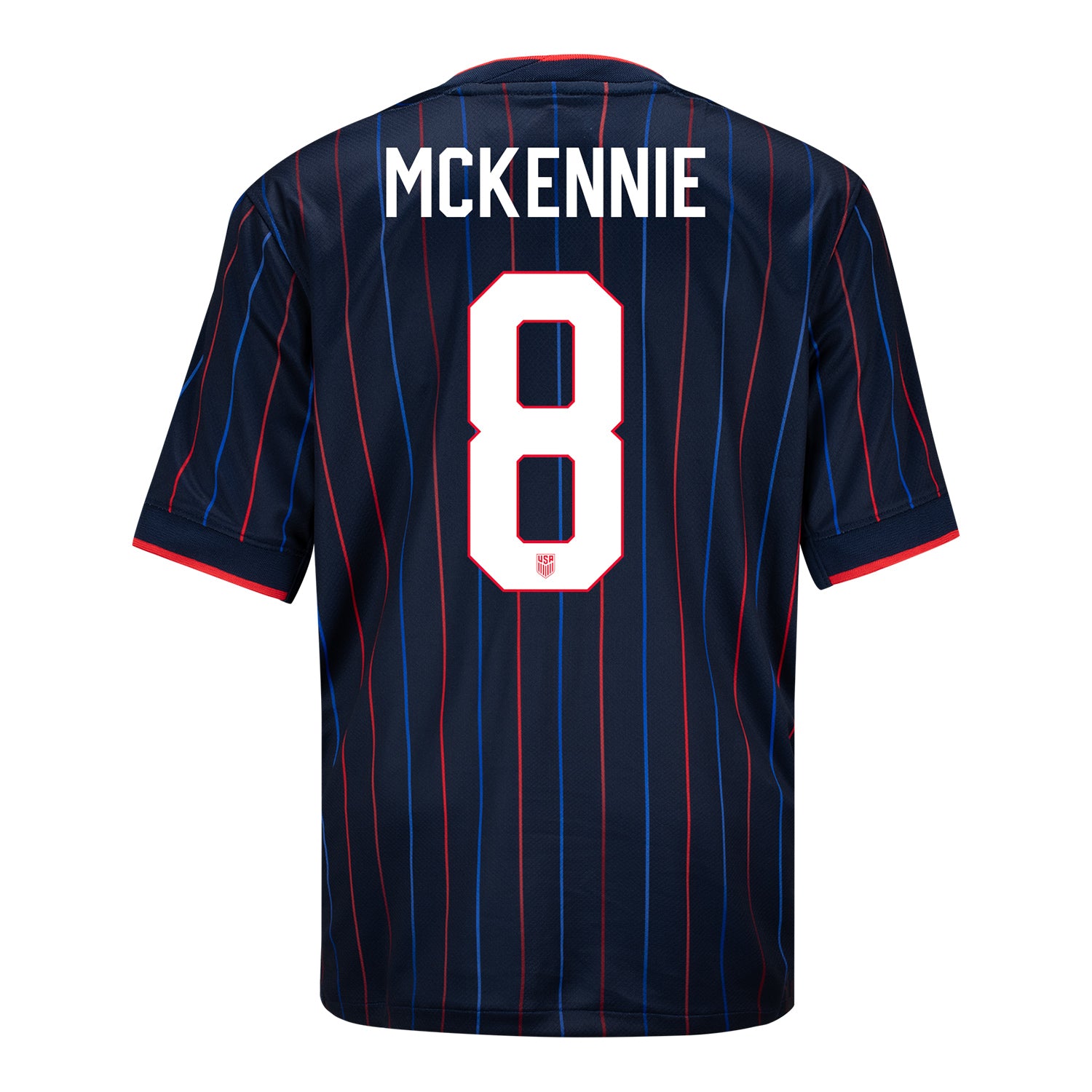 Youth Nike USMNT 2025 Personalized Heartbeat Away Stadium Jersey