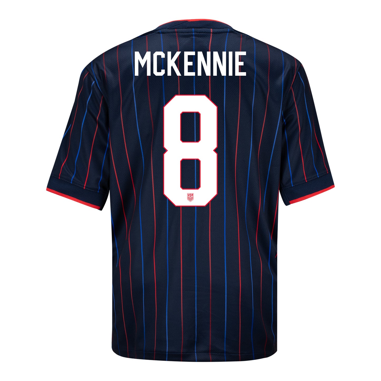 Youth Nike USMNT 2025 Personalized Heartbeat Away Stadium Jersey