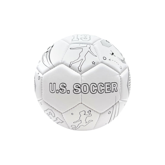 U.S. Soccer Coloring Soccer Ball - Size 2