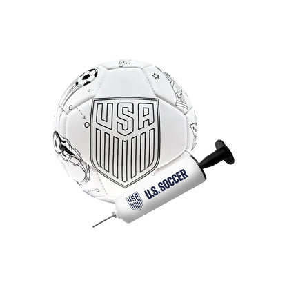 U.S. Soccer Coloring Soccer Ball - Size 2