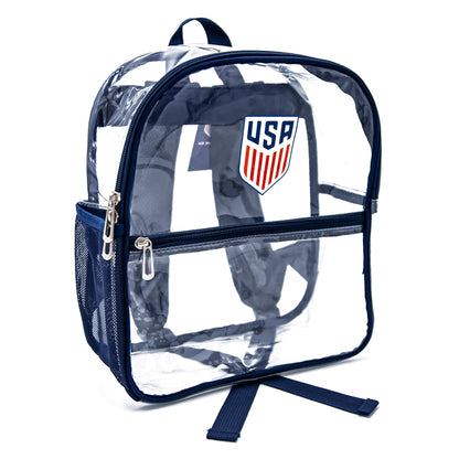U.S. Soccer Clear Backpack