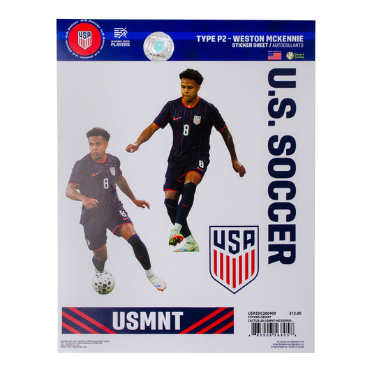Desert Cactus Weston McKennie Sticker Sheet