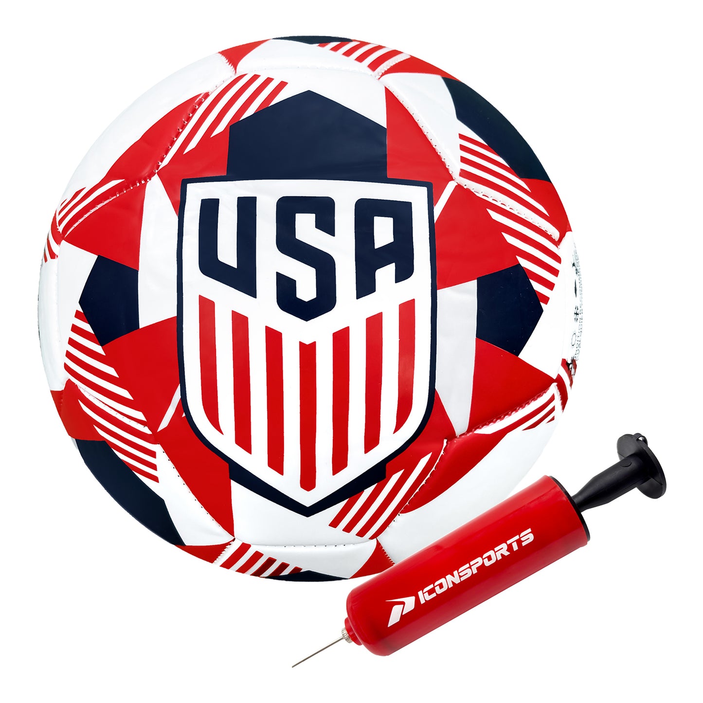 Icon Sports US Soccer Size 5 Pirism Ball