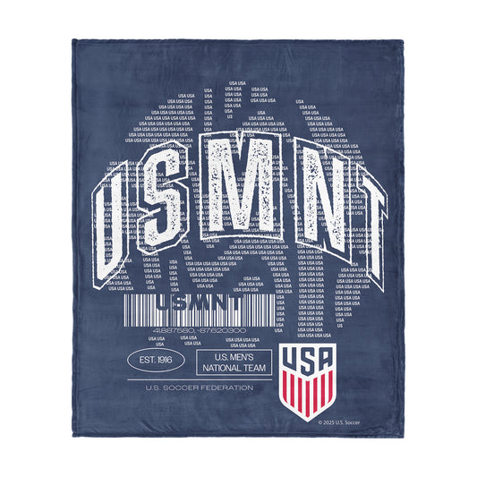 US Soccer Magnitize Silk Touch Throw Blanket