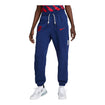Women's Nike USA 2023 Travel Fleece Blue Pants - Front View