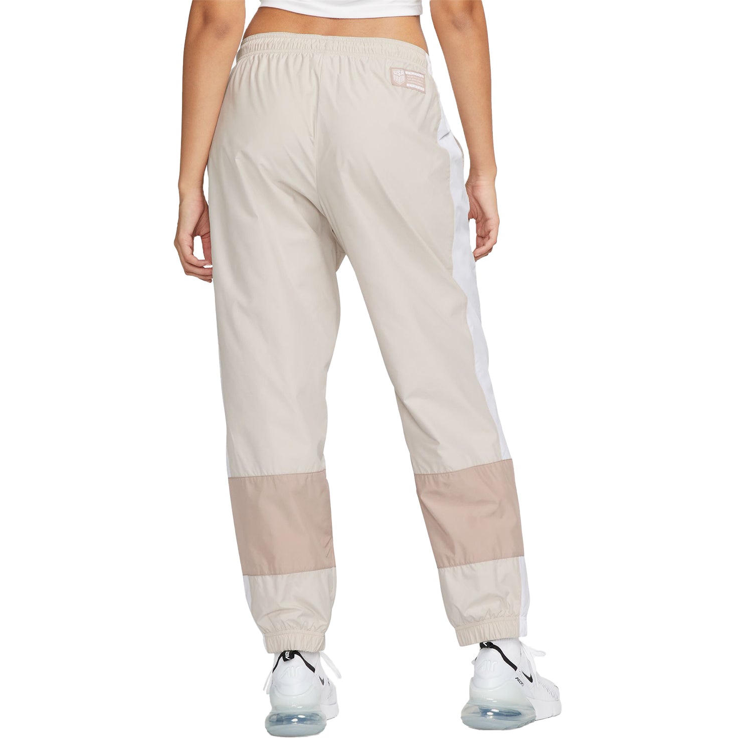 Women's Nike USA Trifecta Mid-Rise Stone Jogger - Back View