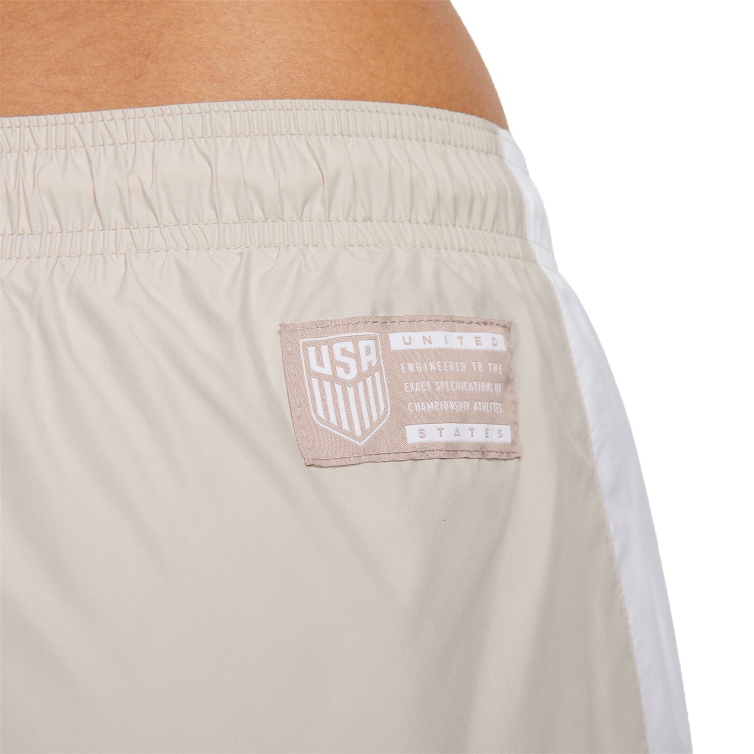 Women's Nike USA Trifecta Mid-Rise Stone Jogger - Detail View