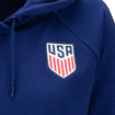 Women's Nike USA Casual Crest Navy Hoodie - Close View
