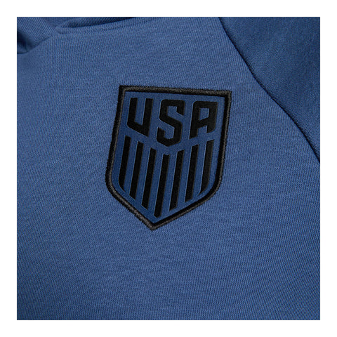 Women's Nike USA Travel Fleece Blue Hoodie - Official U.S. Soccer Store