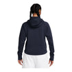 Women's Nike USA Tech Fleece Full-Zip Navy Jacket - Back View