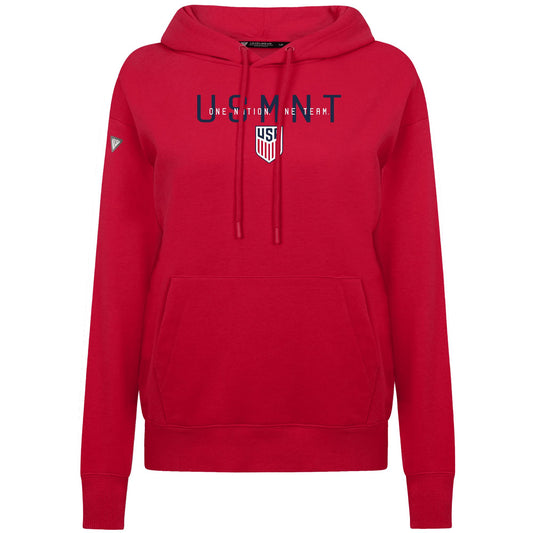 Ladies USMNT Levelwear Adorn Red Hoodie