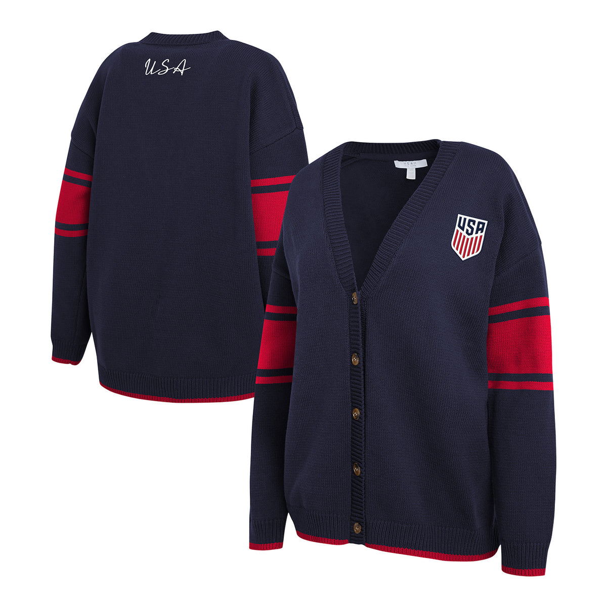 Women's Wear by Erin Andrews Button Front Cardigan