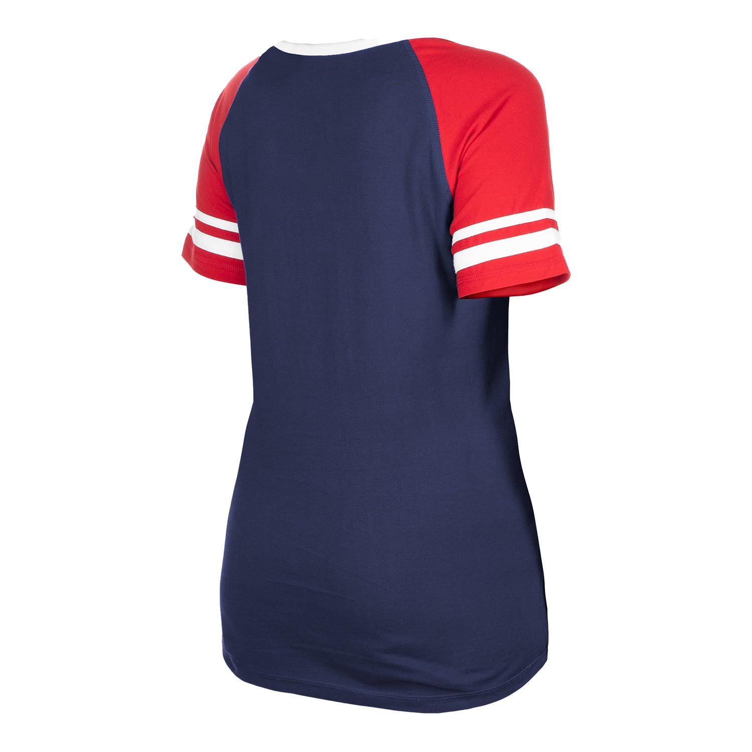 Women's New Era USMNT Echo Navy Tee - Back View