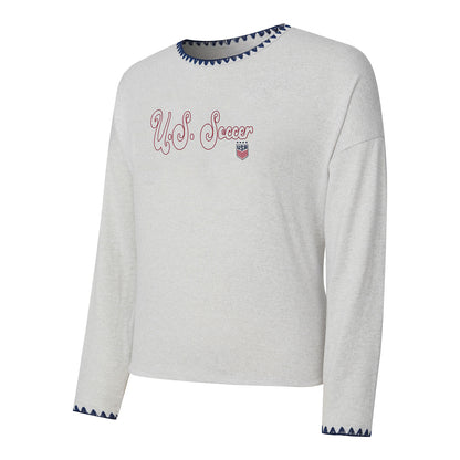 Women's USWNT Concepts Sport Neptune Long Sleeve Shirt