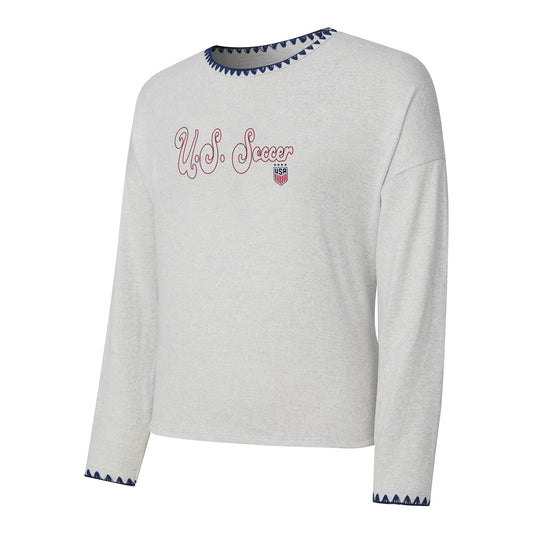 Women's USWNT Concepts Sport Neptune Long Sleeve Shirt