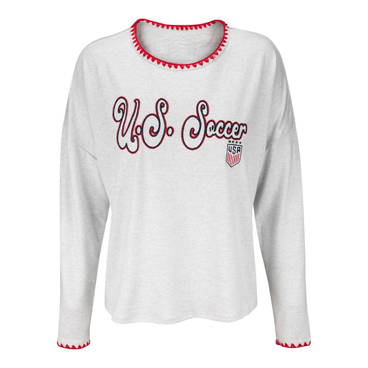 Women's USWNT Concepts Sport Neptune Long Sleeve Shirt