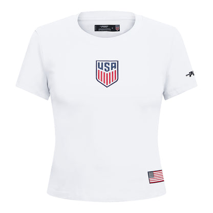 Women's  Pro Standard USMNT Wingspan White T-Shirt