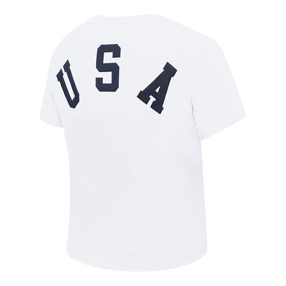 Women's  Pro Standard USMNT Wingspan White T-Shirt