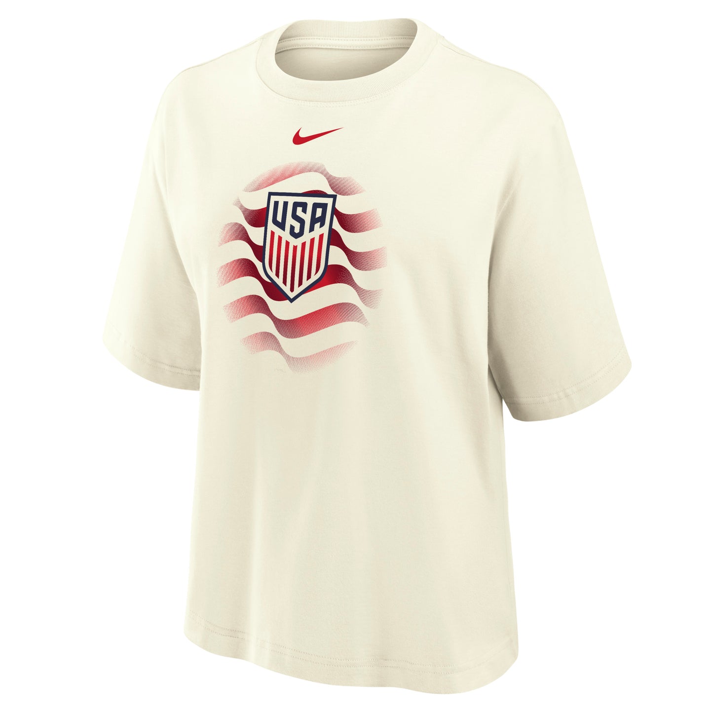 Women's Nike USA Crest Stripes T-Shirt