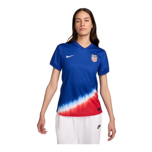 Women's Nike USMNT 2024 American Icon Away Stadium Jersey - Front View
