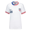 Women's Nike USMNT 2024 American Classic Home Balogun 20 Stadium Jersey - Front View