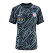 Women's Nike USMNT 2024 Personalized Pride-Themed Stadium Short Sleeve Goalkeeper Jersey - Front View