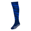 Nike USA Knee-High Strike Away Blue & White Soccer Socks - Side View