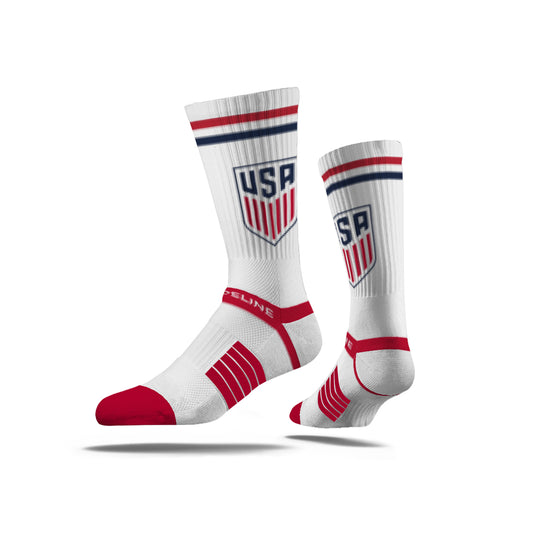 Strideline U.S Soccer Crest Retro Tube Sock