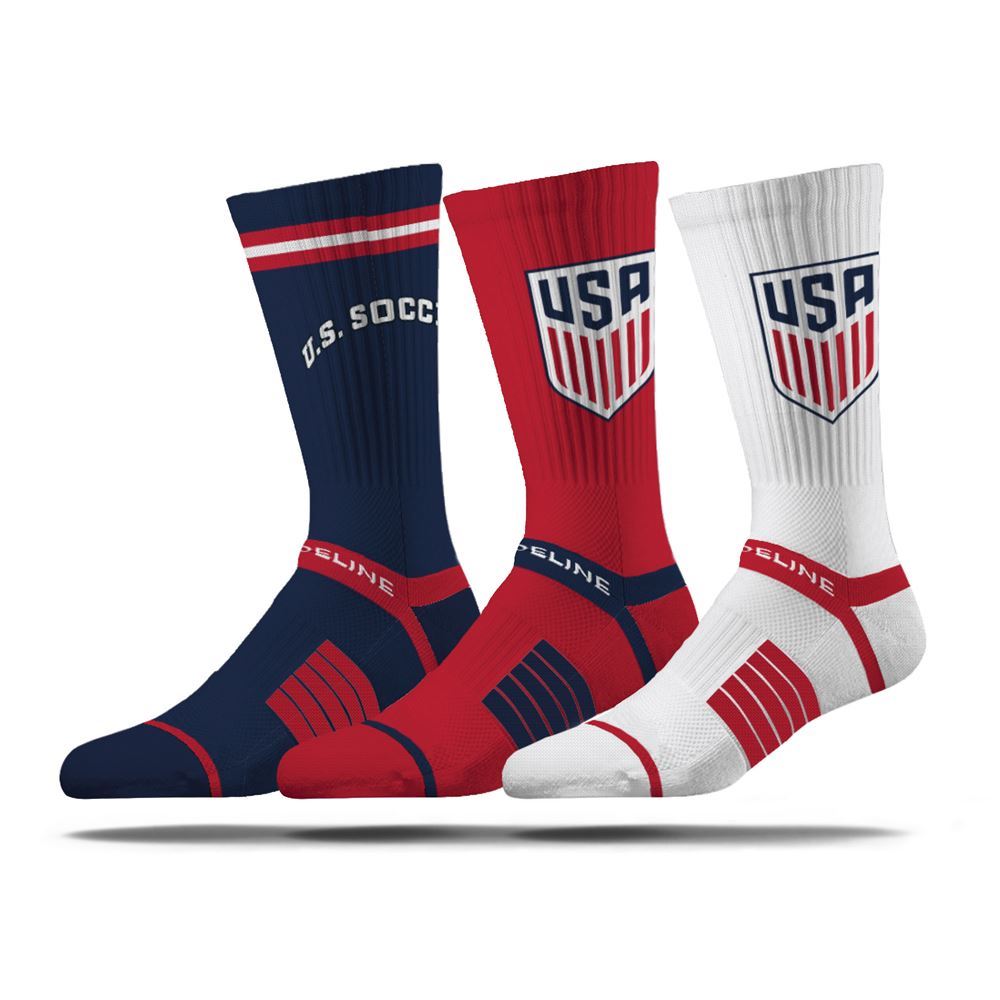 Strideline U.S Soccer 3-Pack Socks