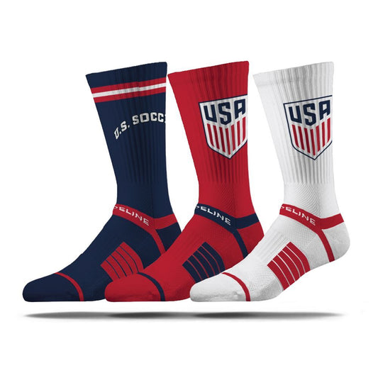 Strideline U.S Soccer 3-Pack Socks
