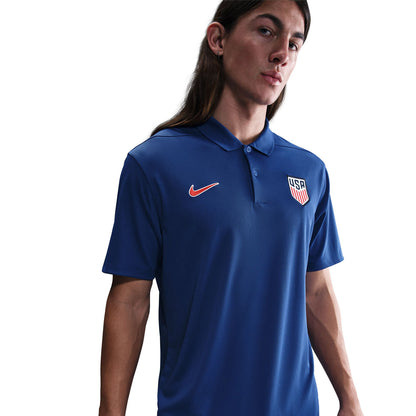 Men's Nike USA Victory Royal Polo