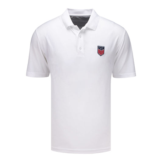Men's Levelwear USMNT Omaha White Polo